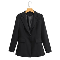 Runway Pocketed Blazer - Kelly Green Ins Street