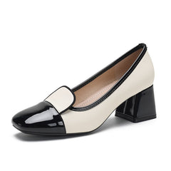 Campbell – V-Cut Patchwork-Neuheits-Pumps