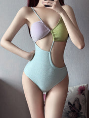 Asymmetrischer Meerjungfrau-Bodysuit