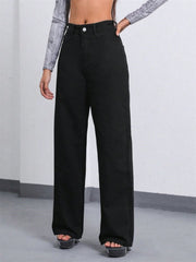 RISEN Amanda Midrise Wide Leg Jeans