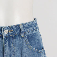 Übergroße Jeans „Persephone“ mit Taschen