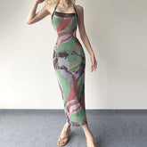 Criamisa Negative Maxi Dress