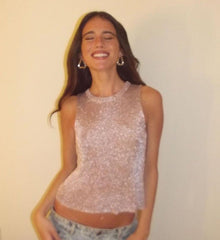 Fortuna Moon Mesh-Oberteil