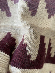 Snowdrift Strickpullover - Mokka-Kombination