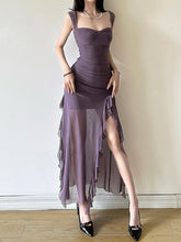 Ruched Asymmetric Halter Mini Dress