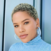 Small roll short hair wig