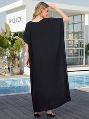 Lockeres Kaftan-Kleid „It's My Life“ aus Viskose