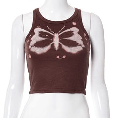 Island Grounds Butterfly Tank Top