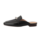 Erin Brown Flat Mules