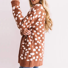 Coyote Hills Soft Knit Cardigan - Kamel - ENDGÜLTIGER VERKAUF