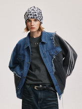 Copy of Irregular Denim Splicing Blazer