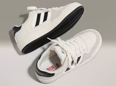 Atmungsaktive Vintage Canvas Plateau Damen Sneaker - Stylische Schnürschuhe