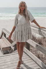 My Queen – Pailletten-Babydoll-Kleid