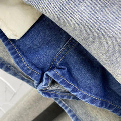 Vintage Skort Jeanskleid