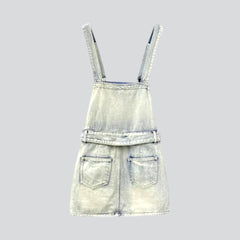 Vintage Skort Jeanskleid