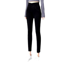 Stonewashed women casual jeans