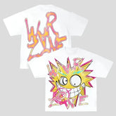 War Zone T Shirt - Oversized Cotton Y2K for Women