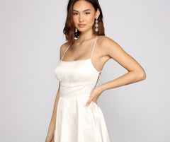 Sonya Satin Dress Sai Feel