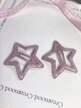 Glitter Star Shaped Hair Clip