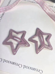 Glitter Star Shaped Hair Clip