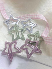Glitter Star Shaped Hair Clip
