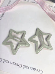 Glitter Star Shaped Hair Clip