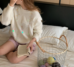 Too Cool – Strickpullover mit Pailletten