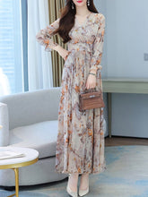 Aris Maxi-Strandkleid mit Blumenmuster