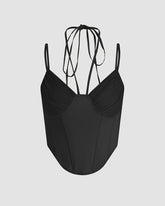 Mermaidens Korsett Neckholder-Top