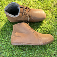 Ankle Booties Lace-Up Casual Shoes Flats