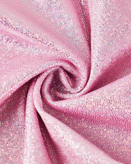 Glitzerndes Blush-Kleid