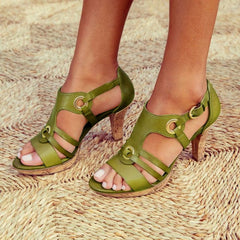 New Style Elegant Buckle Strap Sandals Newgew