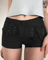 Cerulea Mini-Shorts