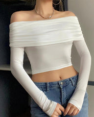 Schulterfreies Oberteil Ellisney