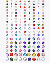 Galaxy Vision Strass-Gesichtsverzierungsaufkleber