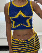 Shining Star Häkelrock-Set