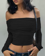 Schulterfreies Oberteil Ellisney