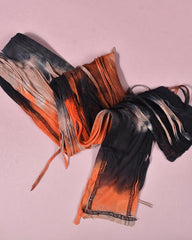 Erisia schulterfreies Kleid mit Handschuhen