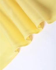 Twisted Tales – Seidenkleid mit Cut-Outs