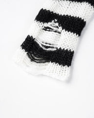 Gestreifter Hoodie „Be Found“