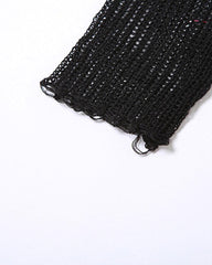 Lucend Knitted Asymmetric Top