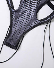 Speedpoppy-Bodysuit mit Grafik