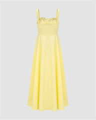 Mzya Corset Midi Dress