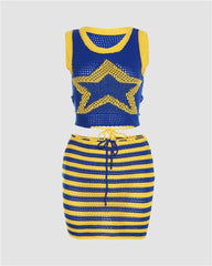 Shining Star Häkelrock-Set