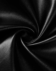 Kurze Jacke „Baddie Statement“ aus Kunstleder