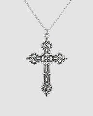 Gotische Barock-Kreuz-Halskette