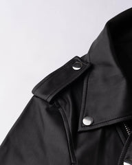 Leisurely Biker PU Leather Jacket