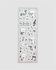 Fluffy Doggo Süßes Sticker-Sortiment