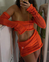 Pankhurst Strick-Set mit Ärmeln