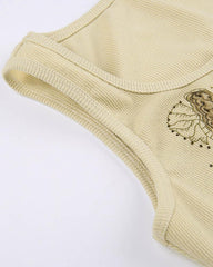 Adum Tanktop mit Monarchfalter-Grafik